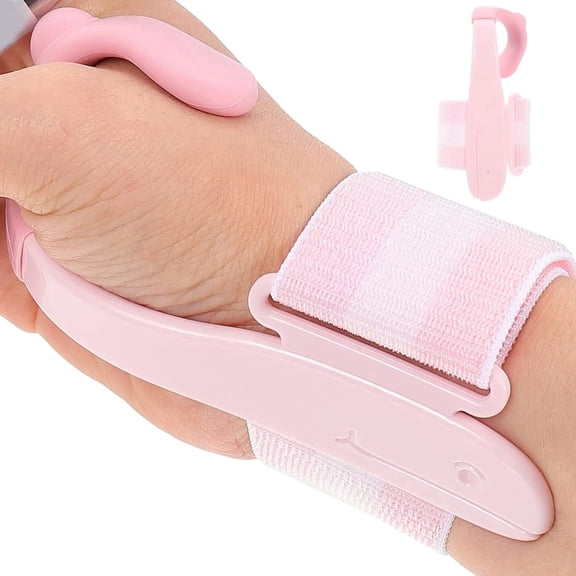 Writing Posture Trainer: Pen Holding Corrector Wrist Brace Sleeve Handwriting Adjustable Support Ergonomic for Training Aid Correction Supplies Blue