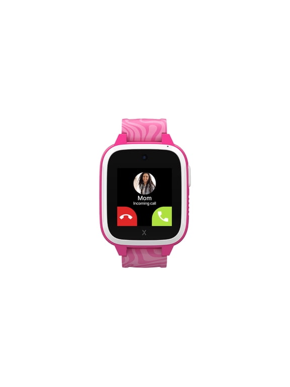 Kids' XGO3 Smart Watch, Calls, Messages, SOS, GPS Tracker, Camera - Pink