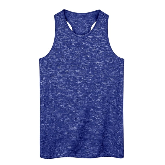 Kids Y‑Back Athletic Tank Top, Boys Girls Breathable Summer Sports Sleeveless Shirt