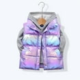 thumbnail image 1 of Kids Years Boys Puffer Vest Years Sleeveless Jacket Lightweight Outerwear Jackets & Vests Years Boys' Outerwear Vests Boys Vest 3-4 Years, 1 of 4