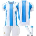 Kids Youth Adult Argentina Home Jersey Copa América 2024 Fan Soccer
