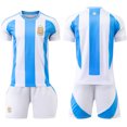 Kids Youth Adult Argentina Home Jersey Copa América 2024 Fan Soccer