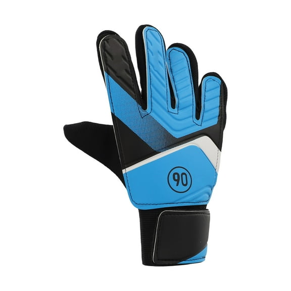 Kids Youth Goalkeeper Gloves Football Soccer Goalie Gloves Latex Finger Guard
