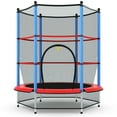 thumbnail image 1 of Kids Youth Jumping Round Trampoline Exercise W/ Safety Pad, 1 of 9