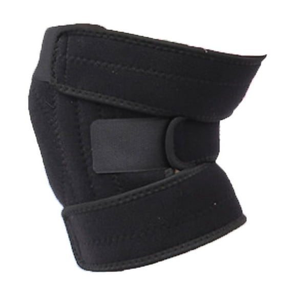 Kids Youth Neoprene Knee Brace Open Stabilizer with Adjustable Straps Knee Pads Support for Basketball Sports 1 Piece Black,58cm