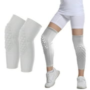 Kids Youth Sports Honeycomb Compression Knee Pad Elbow Pads Guards Protective Gear Basketball Baseball Football Volleyball Wrestling Cycling 1 Pair