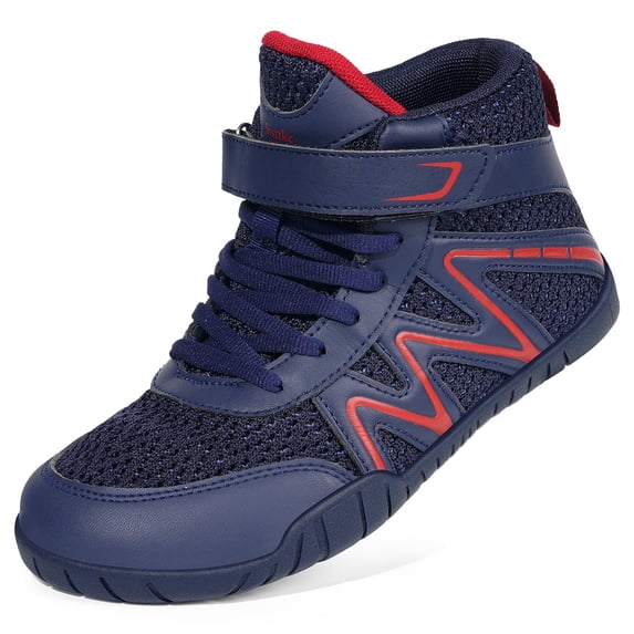 Kids Youth Wrestling Boxing Shoes for Boys Girls,Deep Blue,5.5 Y