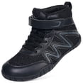 thumbnail image 1 of Kids Youth Wrestling Boxing Shoes for Boys Girls,Pure Black,3 Y, 1 of 7