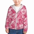 thumbnail image 1 of Kids Zip Up Hoodie for Boys Girls Toddler - Pink Camouflage Lightweight Long Sleeve 5-6T Boys Girl Clothes, Sun Protection Windproof Jackets Hoodie Sweatshirt, 1 of 7