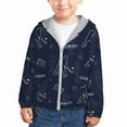 Kids Zip Up Hoodie for Boys Girls Toddler Hockey Players Lightweight