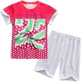 thumbnail image 1 of Kids Boys Monster Cosplay Costume Set Halloween Undead Athletic Shirt & Shorts Outfit, 1 of 5