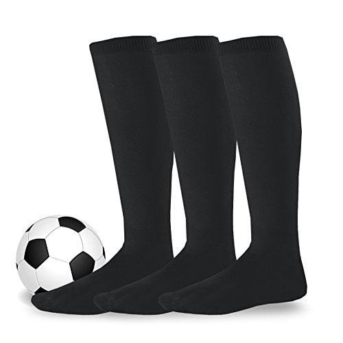 Kids and Adult Unisex Soccer Team Sports Cushion Acrylic Socks 3 Pack ...