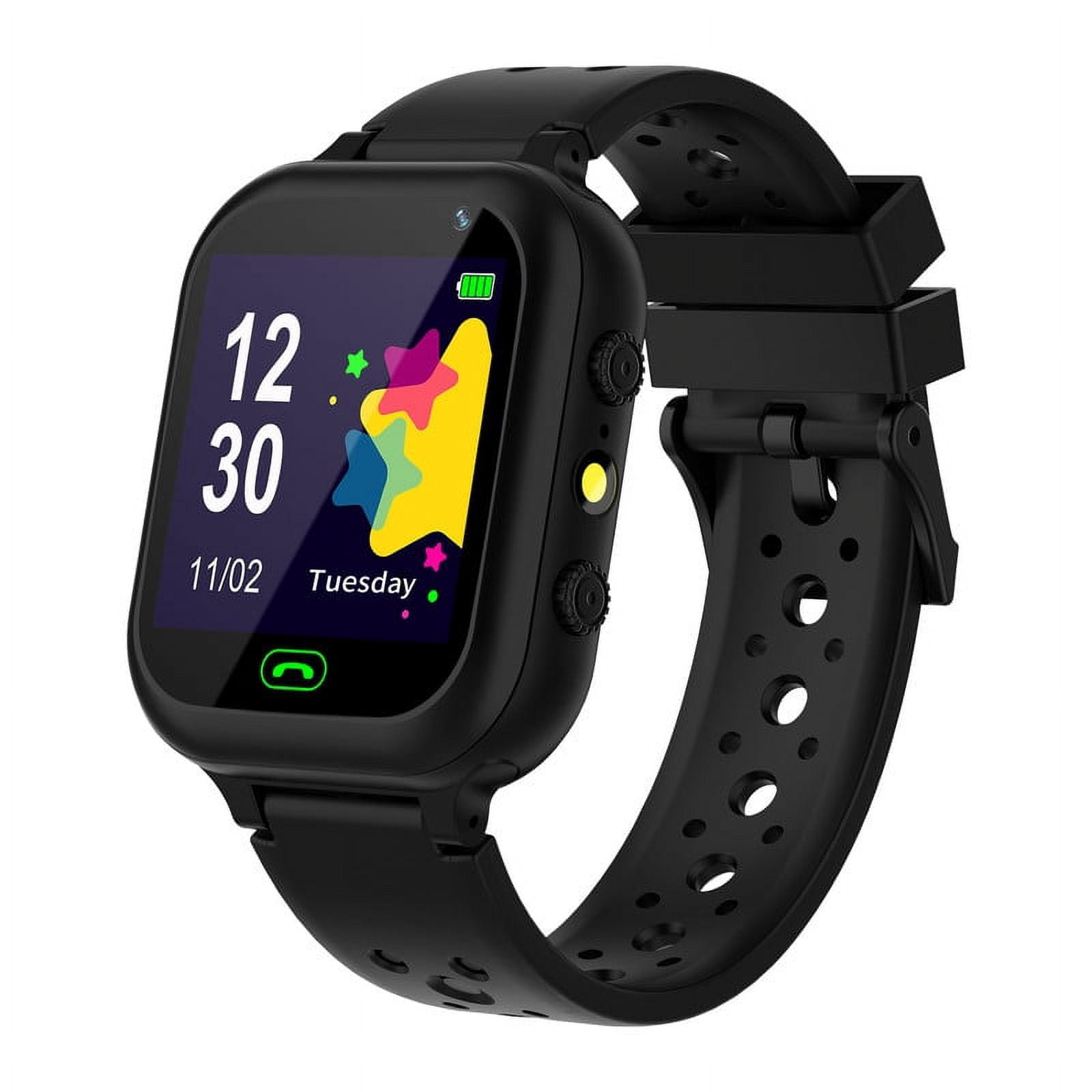 Kids black Smartwatch Waterproof 400mAh Anti-lost Smart Watch Kids ...