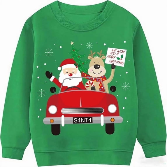 Kids christmas Sweatshirt 1-14
