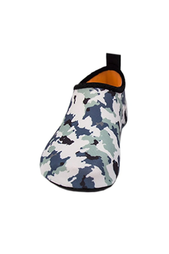 Kids formal Waterproof Breathable Flat Sneakers Round Toe, Camouflage, 6 -7 Years