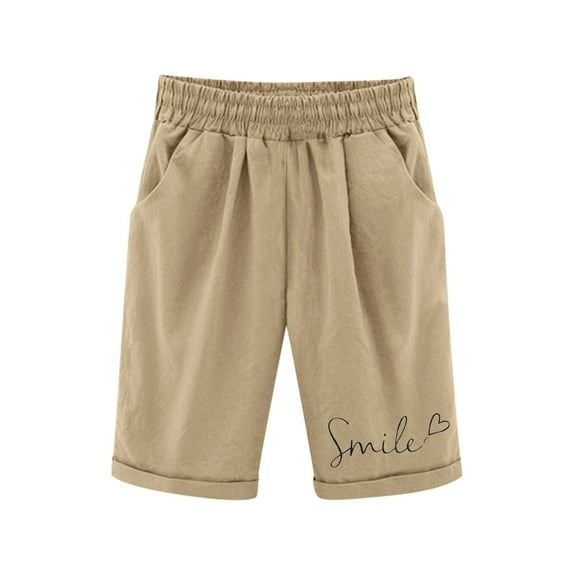 Kids girls Shorts Elastic Waist Shorts Casual Solid Color Shorts Comfy Lightweight Shorts With Pockets Classic Dailywear 5-6 Years