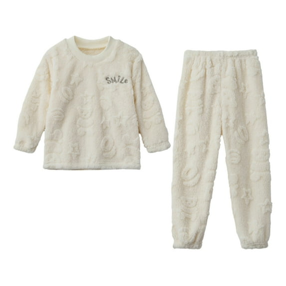 Kids grils pajamas 2pcs Set winter girls warm pajamas toddler long sleeve pajamas Solid color cotton toddler pajamas kids pjs size 3-4 Years Cute&nbsp;Boy Girl&nbsp;Clothing