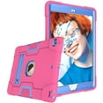 thumbnail image 1 of Kids iPad Case for iPad 9th / 8th / 7th Generation (2021/2020/2019) 10.2 Inch, Slim Duty Drop Proof Shockproof Protective Cover with Kickstand for Apple iPad 10.2 inch (Rose&Blue), 1 of 14