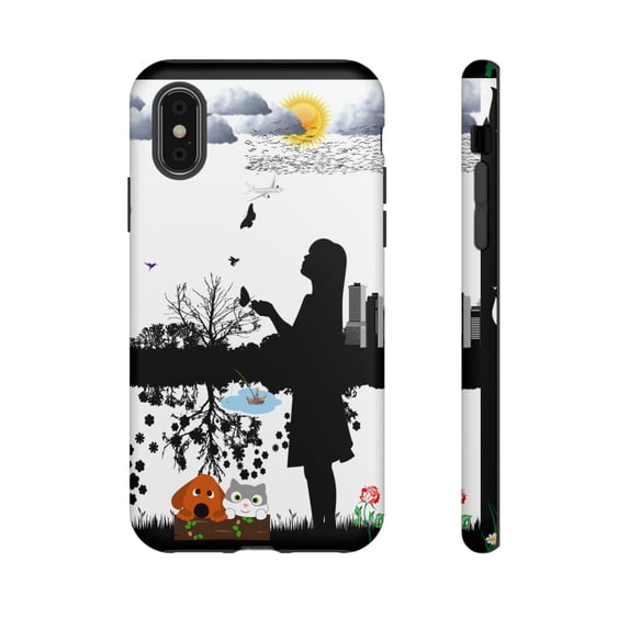 Kids iPhone 15 Case-iPhone-iPhone Case-iPhone-Cat Lover Case-Dog Lover