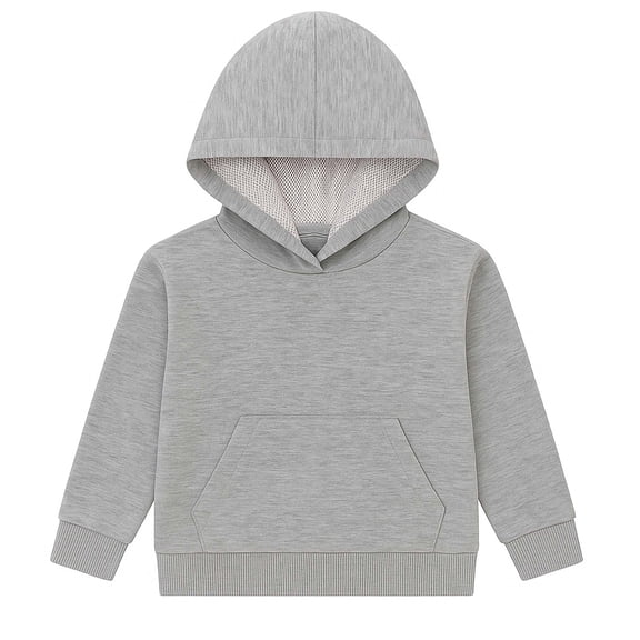 Kids in Boots Unisex Lightweight Pullover Hoodie - Soft Cotton Blend Sweatshirt with Mesh-Lined Hood & Ribbed Cuffs
