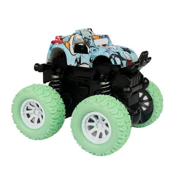 Kids inertance Car Vehicles Toys Car Friction Powered 360 Degree Rotating Toy Gifts foe Kids Clearance Sale