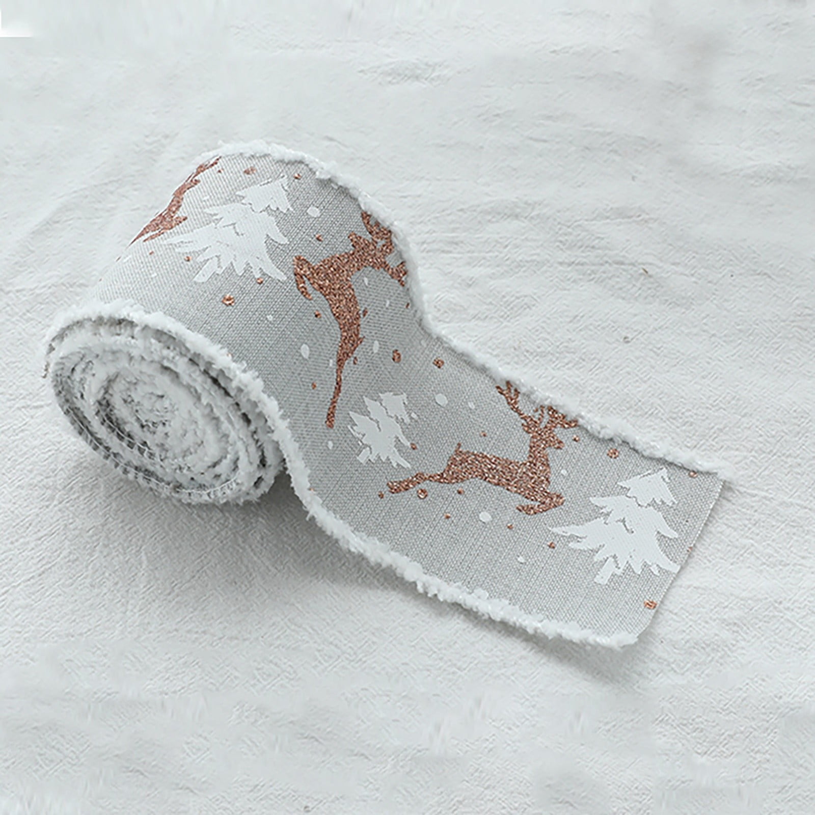 Kids' party supplies Party tableware Christmas White Velvet Edge