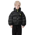 Tick Jacket Kids's Ski Jacket Zip Up Stand Collar Puffer Jacket Thick Padded Down ...