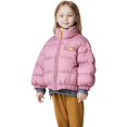 Tick Jacket Kids's Ski Jacket Zip Up Stand Collar Puffer Jacket Thick Padded Down ...
