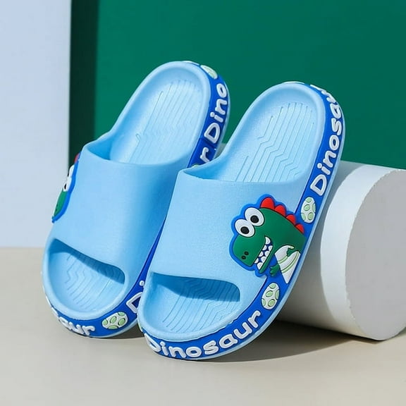 Kids slipper dinosaur