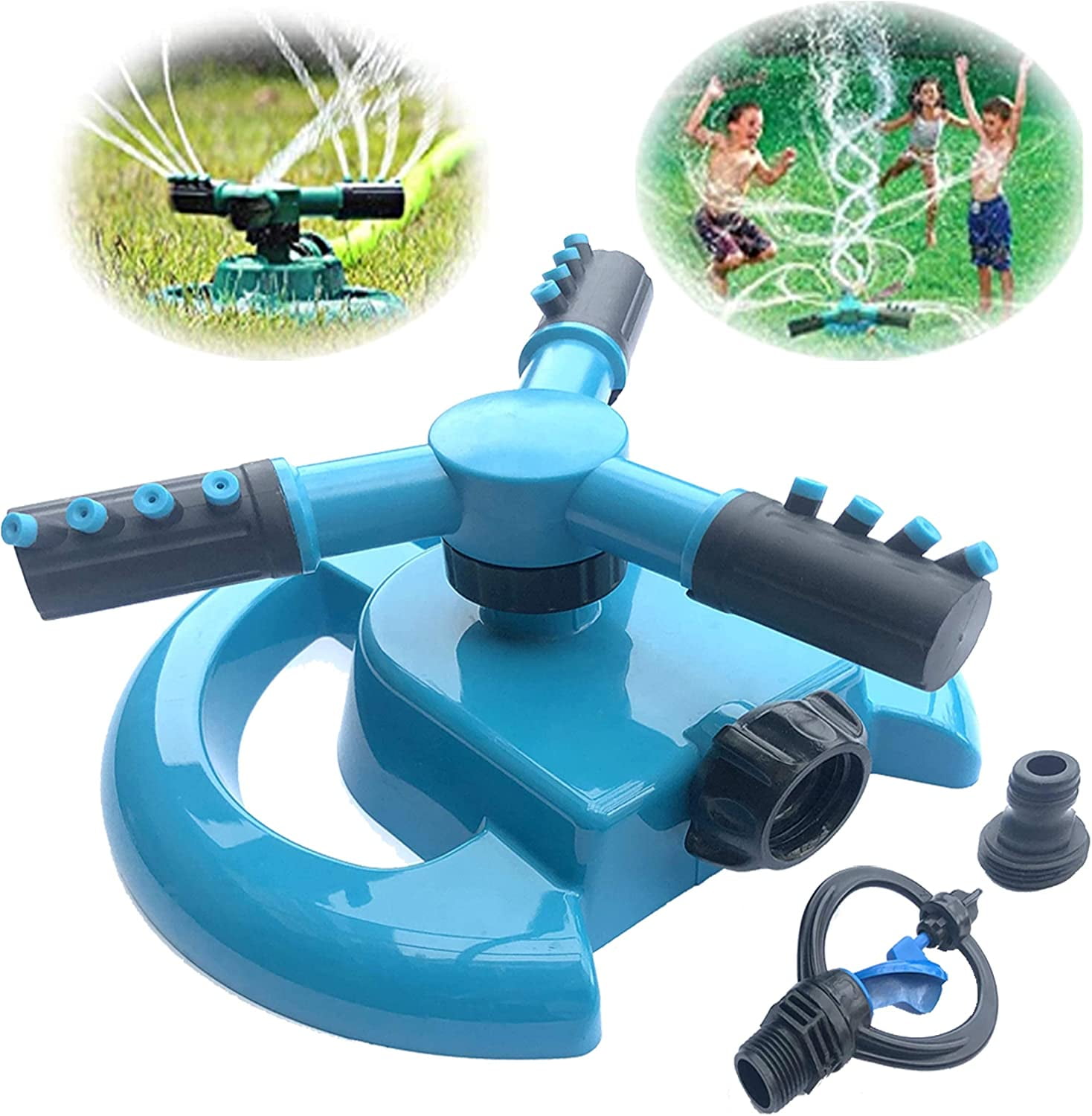 Kids sprinklers for Yard Outdoor Activities-Spray waterpark Backyard Water Toys Kids-Splashing Fun Activity Summer, Spray Toy Toddlers Boys Girls Dogs Pets
