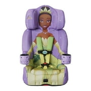 KidsEmbrace 2-in-1 Convertible 5 Point Harness Booster Car Seat, Disney Princess Tiana