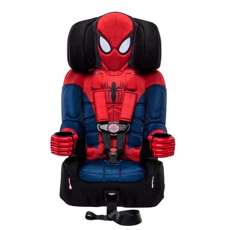 KidsEmbrace Marvel Spider-Man 2-in-1 Car Seat, Forward-Facing Harness, Booster, Multi-Position Headrest, Toddler