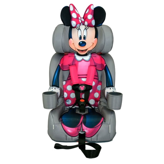 KidsEmbrace 2-in-1 Combination Harness to Booster Car Seat, Disney Minnie Mouse