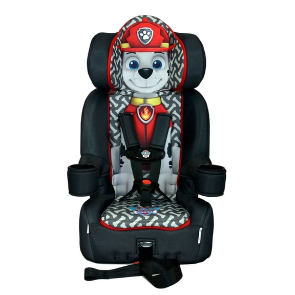 KidsEmbrace Marshall Paw Patrol 2-in-1 Combination Harness to Booster Car Seat, Forward-Facing Harness, Booster, Multi-Position Headrest, Toddler