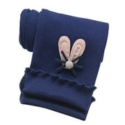 CEANGRTRO KidsGirls Leggings Tights Cotton Prints Lined Warm Track Pants er Leggings Stretchy Tights PantsGirl Bloomers Trousers