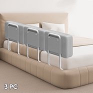 Universal Kids Bed Guardrail, 46in Adjustable Height Baby Safety Rails ...