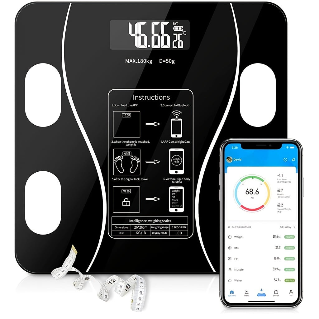 Bathroom APP API Body Fat Scales Factory Body Fat Scale Smart BMI Digital  Bathroom Wireless Weight Scale - China Buetooth Smart Scale, Weighing Scale