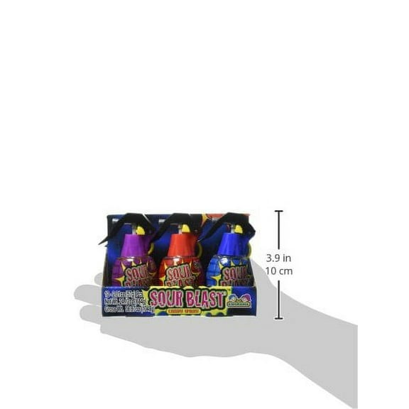 Kidsmania Sour Blast Candy Spray Grenades, 12 Count