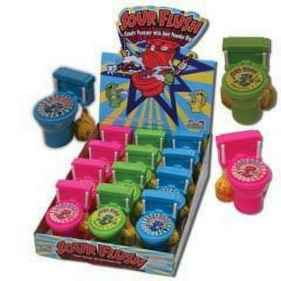 Kidsmania Sour Flush Candy 12 Count
