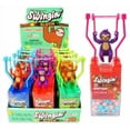 thumbnail image 1 of Kidsmania Swingin’ Sloth Chewy Candy & Toy, 0.49 Ounce - 12 Count Display Box, 1 of 3