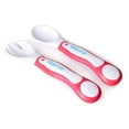 thumbnail image 1 of Kidsme My First Spoon and Fork Set - Pink, 1 of 1