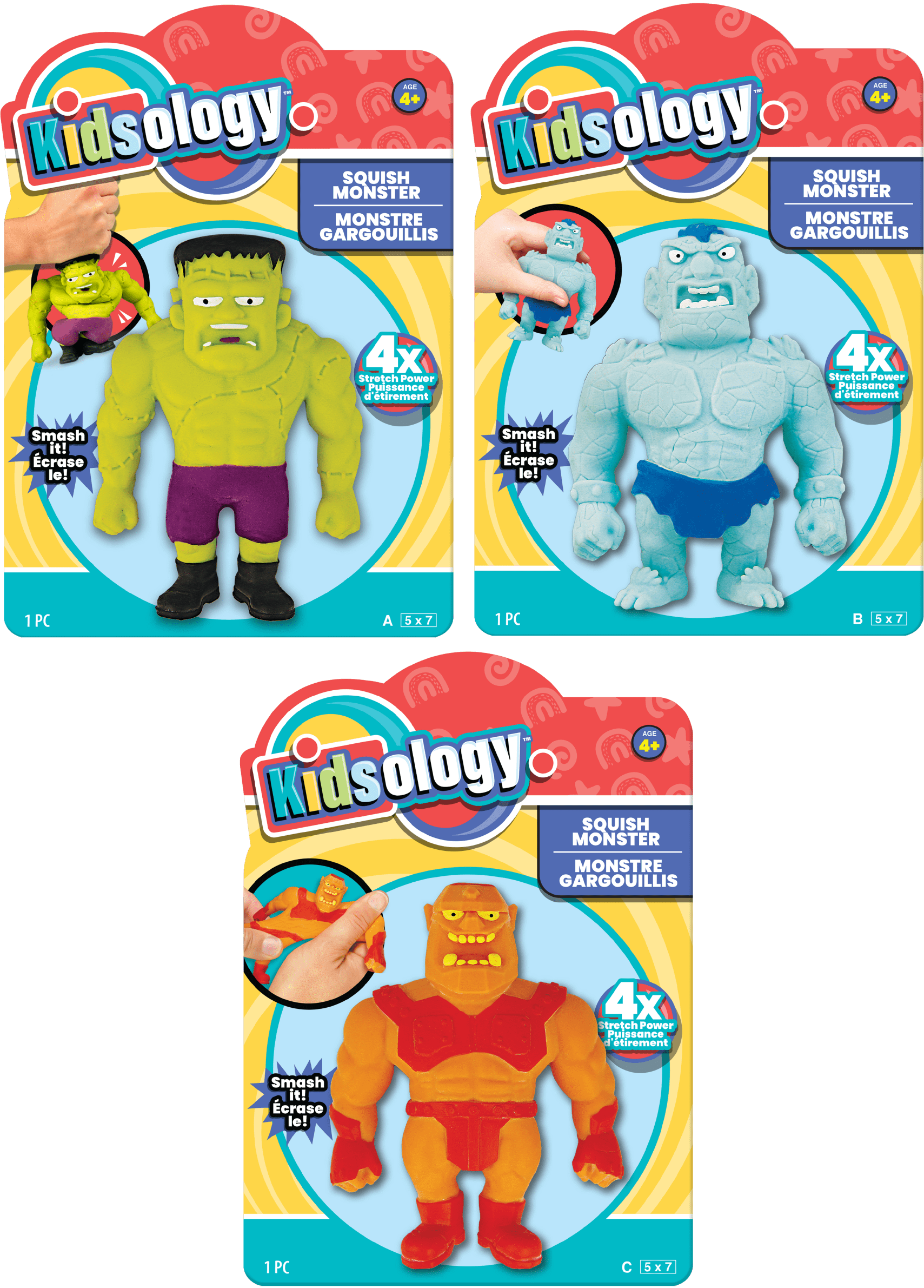 Kidsology Squish Monster Kids
