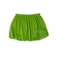 thumbnail image 1 of Kidsy Toddler Baby Girls Embroidery Bubble Skirt – Peruvian Pima Cotton, Balloon Skirt, Elastic Waist, Pull-On, Solid Colors, Acid Green, 5, 1 of 11