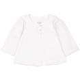 thumbnail image 1 of Kidsy Toddler Girls Fashion Cardigan  Round Neck, Button Down Closure  White, 2, 1 of 2