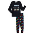 thumbnail image 1 of Kidtopia Boys Long Sleeve Top and Jogger Pants Pajama Sleep Set, 2-Piece, Sizes 6-14, 1 of 3