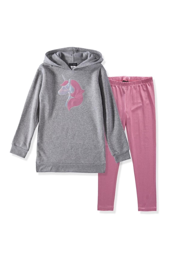 Girls 7-16 2-Piece Hoodie Legging Set