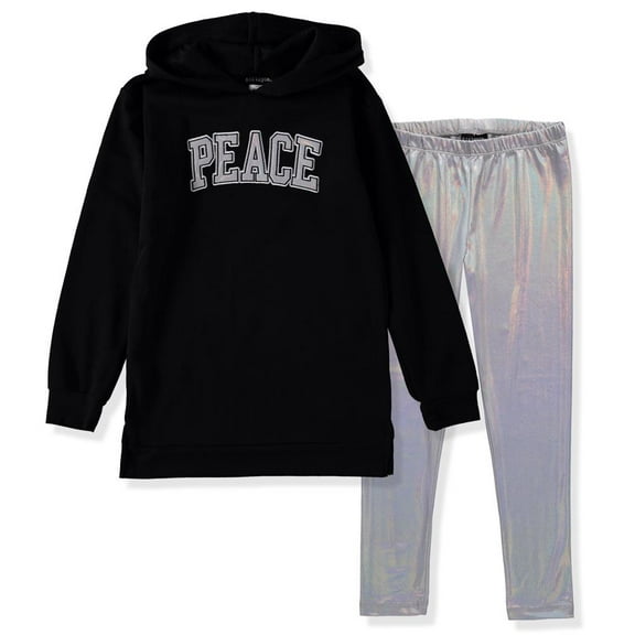 Kidtopia Girls 7-16 2-Piece Hoodie Legging Set