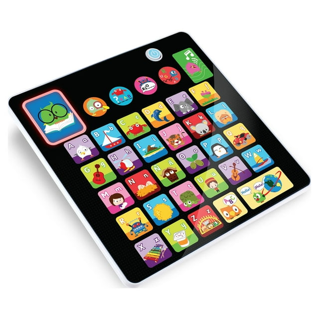 Kidz Delight Tech Too Smooth Touch Play ABC Alphabet Tablet  for Children Ages 3 Years and up