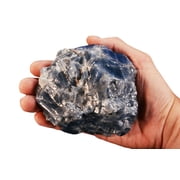 Kidz Rocks Blue Calcite 4 1/2" 2 lb Raw Chakra Healing Crystal Rock Mineral Specimen
