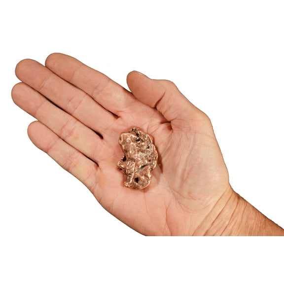 Kidz Rocks Copper Nugget 1 3/4" 1-2 oz Raw Chakra Healing Crystal Rock Mineral Specimen